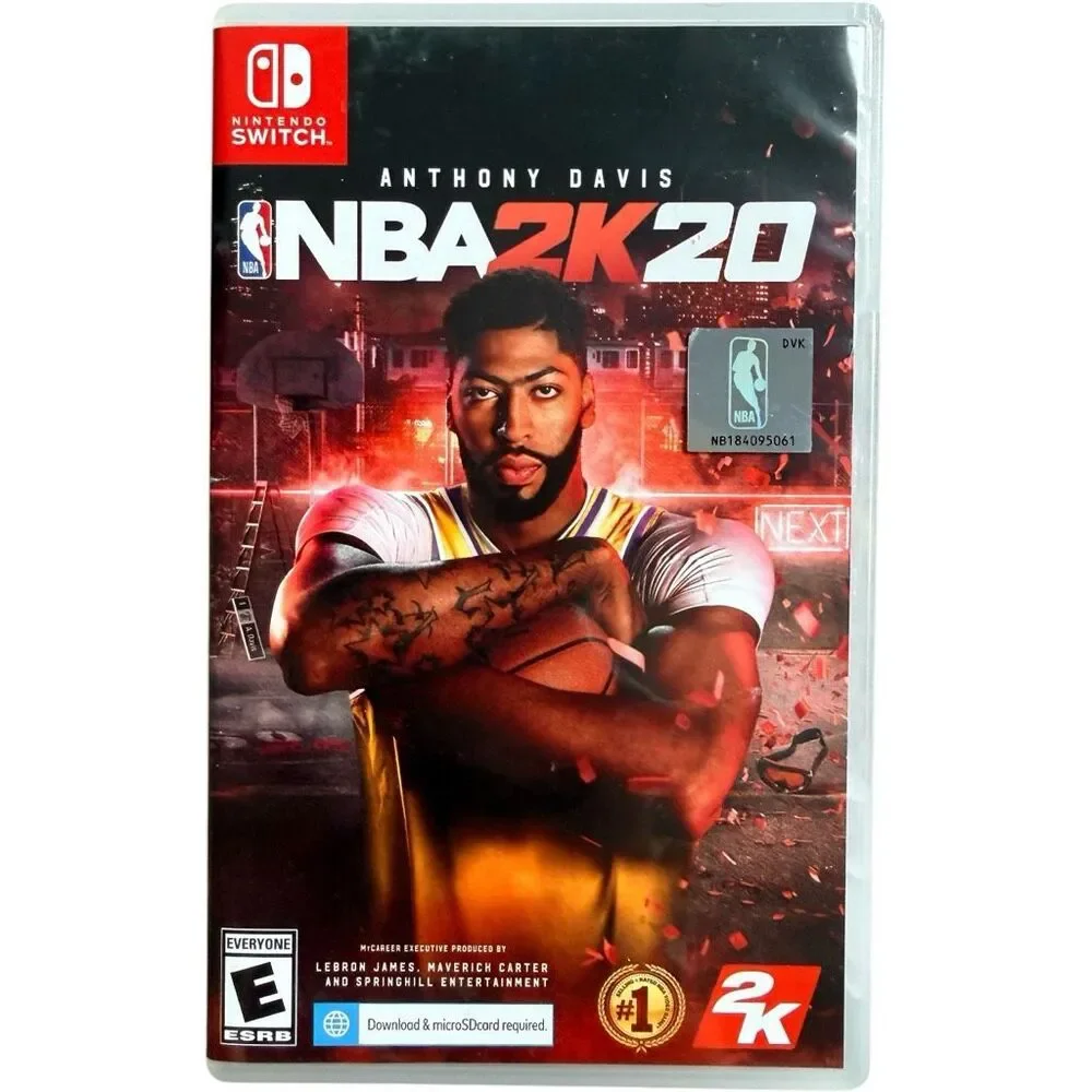 Nintendo Switch NBA 2K20 Video Game in Original Case